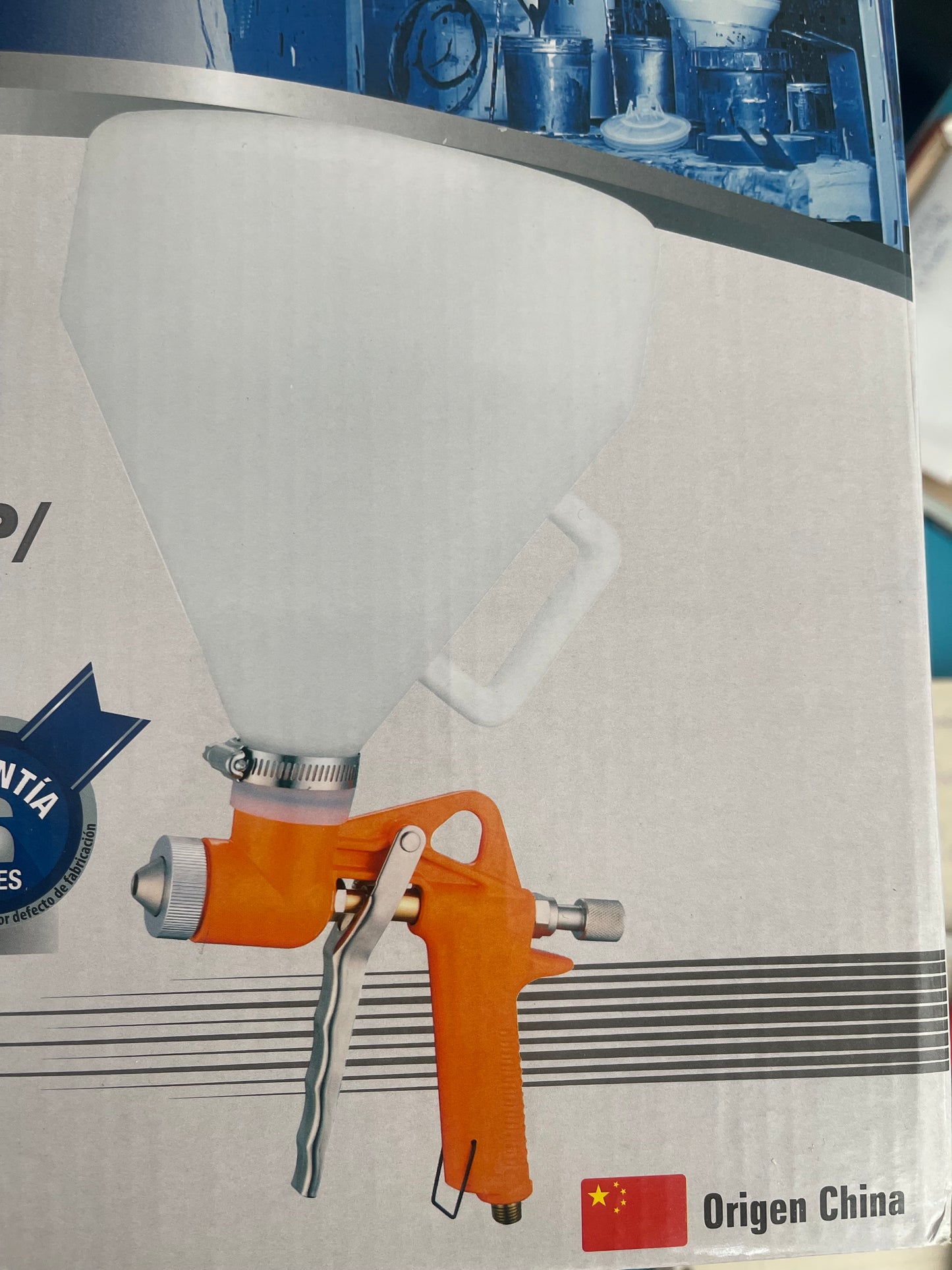 Tolva - Pistola para pintar Texturados de 5,7 L